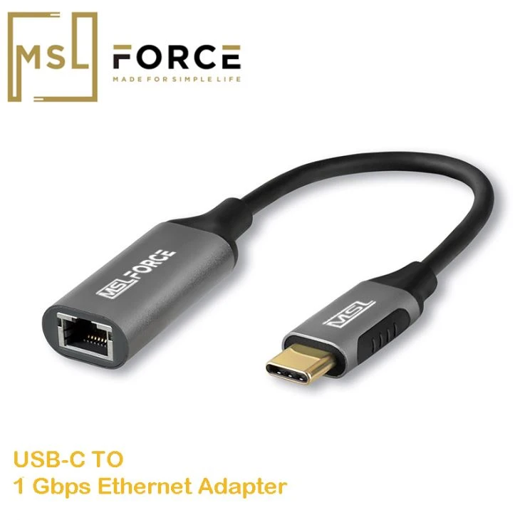 MSLFORCE Mua sắm trực tuyến | USB Thunderbolt 3 Loại C Để Bộ điều hợp mạng LAN Gigabit Ethernet Gigabit