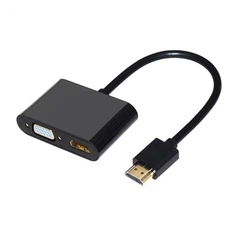 Đầu vào Hdmi để hdmi và vga đầu ra Splitter